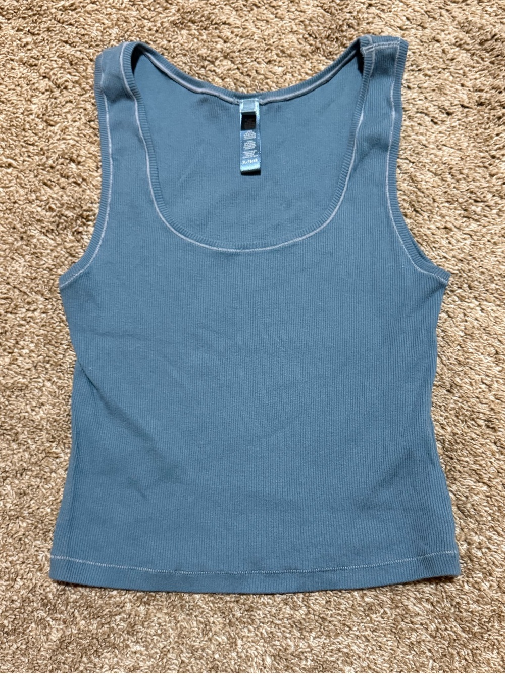 SKIMS Cotton rib tank - Kyanite
